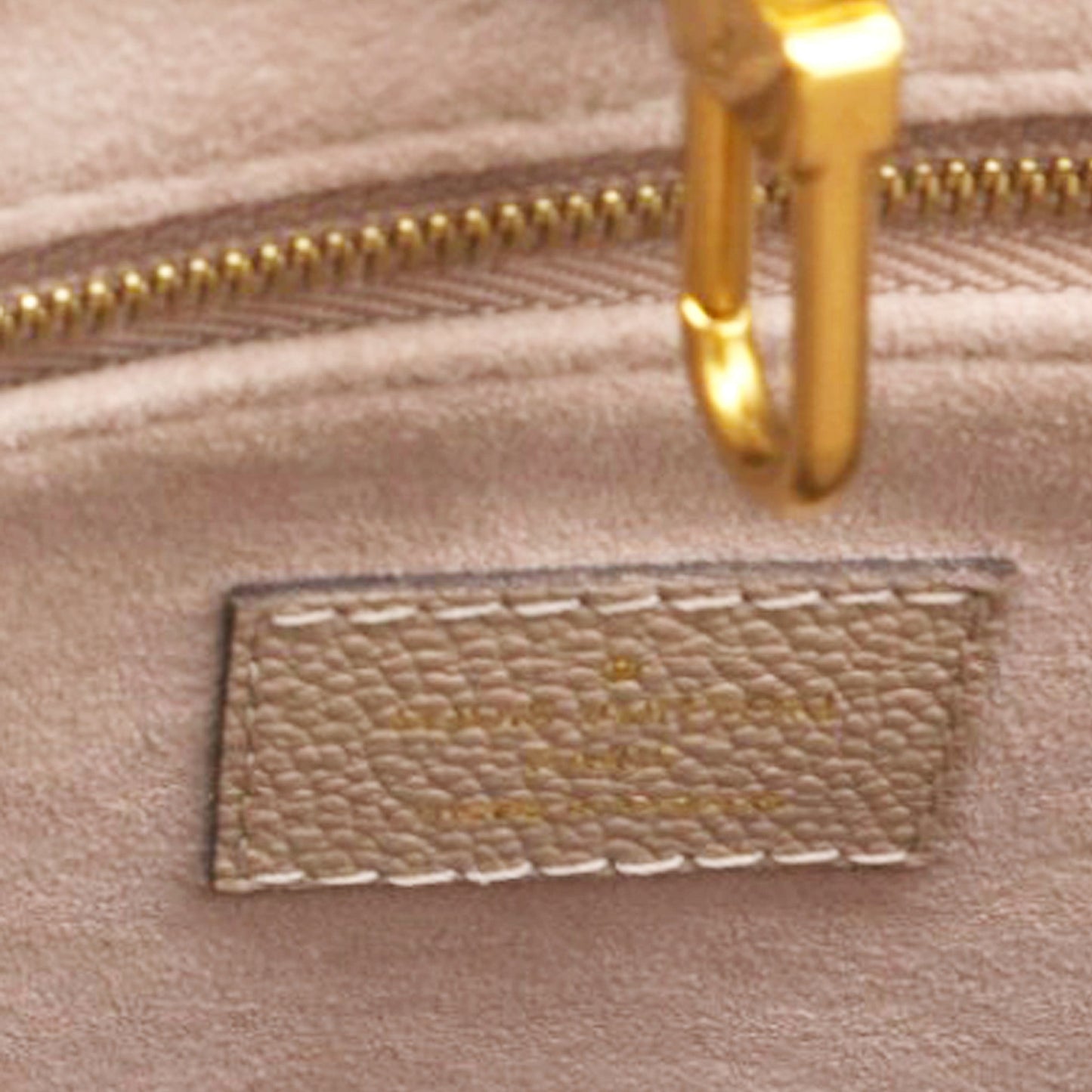Louis-vuitton Empreinte Monogram Giant Onthego PM Tourterelle Creme Beige