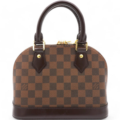 Louis-vuitton Damier Ebene Alma BB Brown