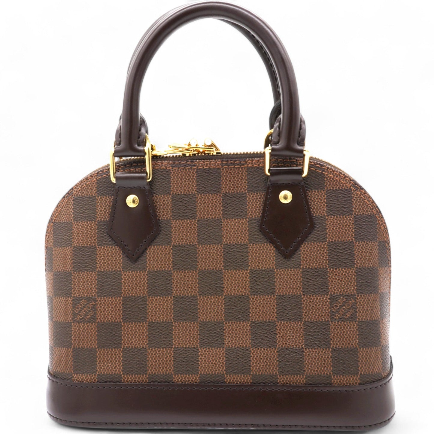 Louis-vuitton Damier Ebene Alma BB Brown
