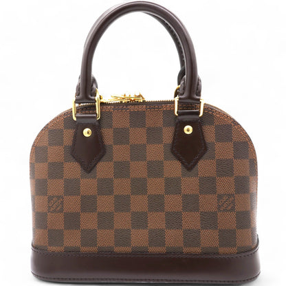 Louis-vuitton Damier Ebene Alma BB Brown