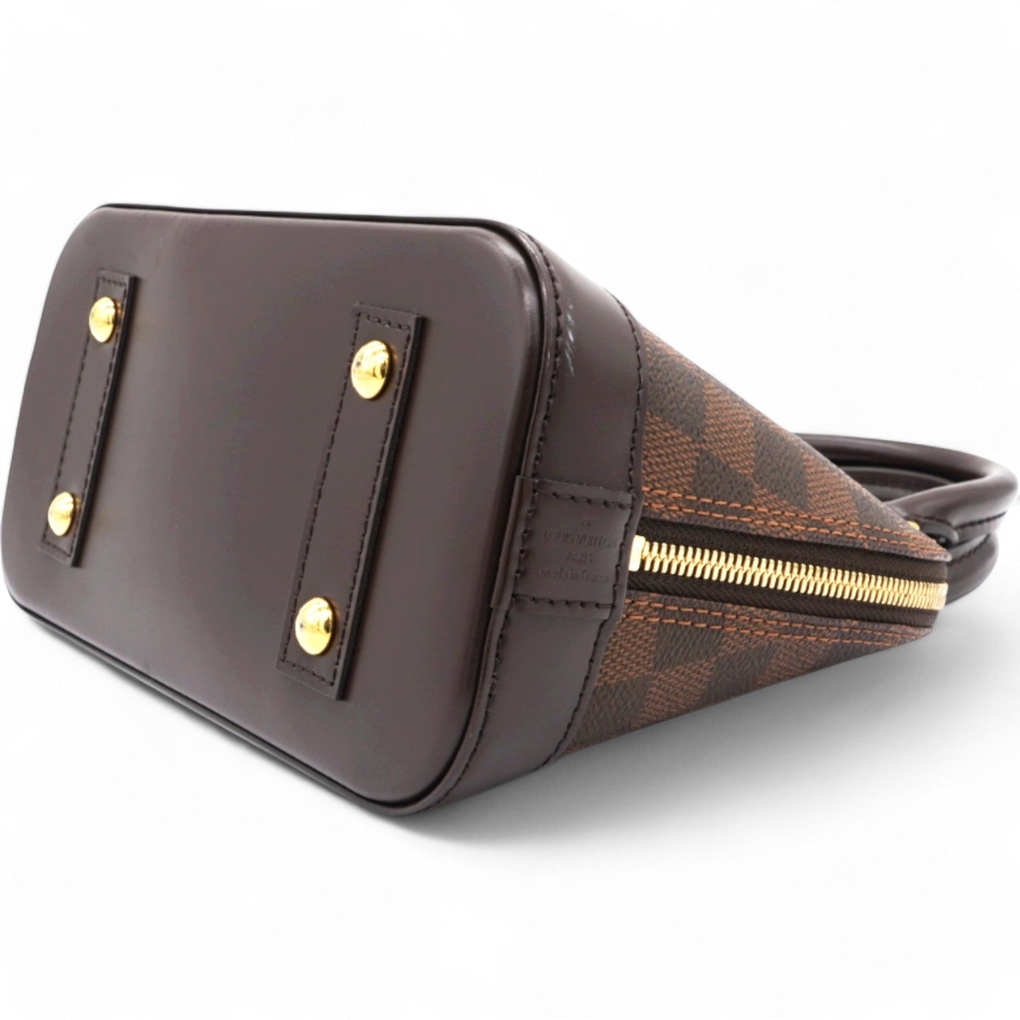 Louis-vuitton Damier Ebene Alma BB Brown