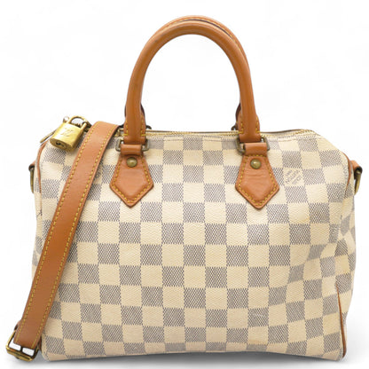 Louis-vuitton Damier Azur Speedy Bandouliere 25