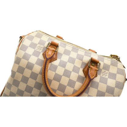 Louis-vuitton Damier Azur Speedy Bandouliere 25