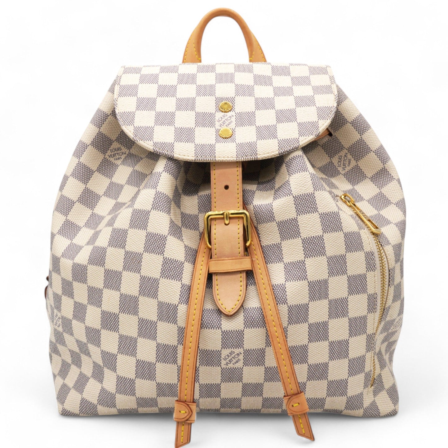 Louis-vuitton Damier Azur Sperone Backpack Grey