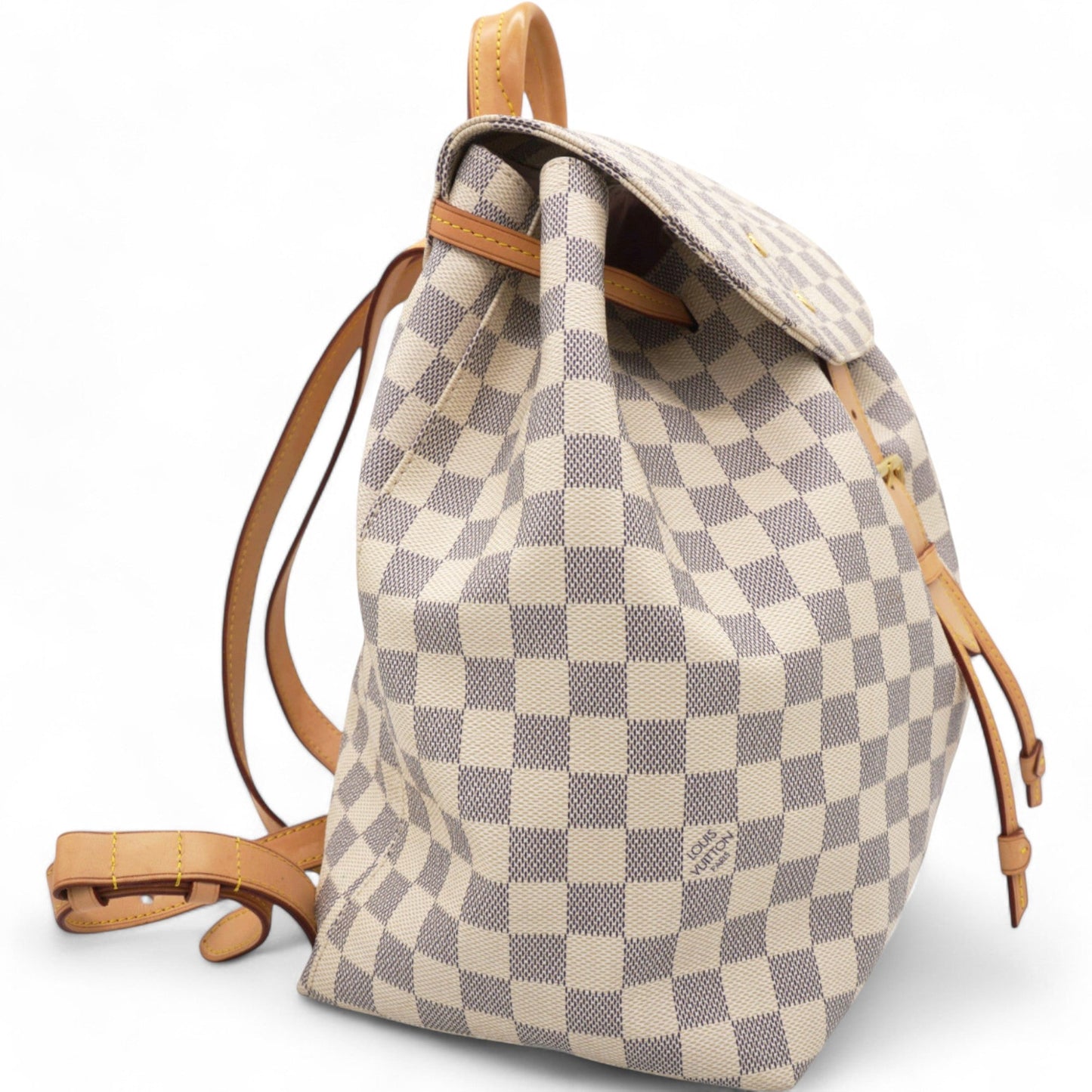 Louis-vuitton Damier Azur Sperone Backpack Grey