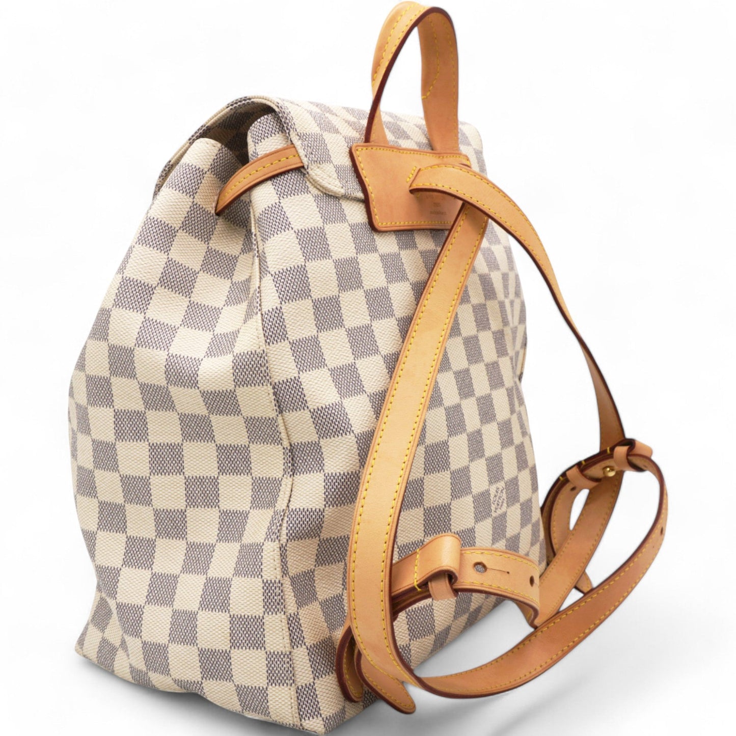 Louis-vuitton Damier Azur Sperone Backpack Grey