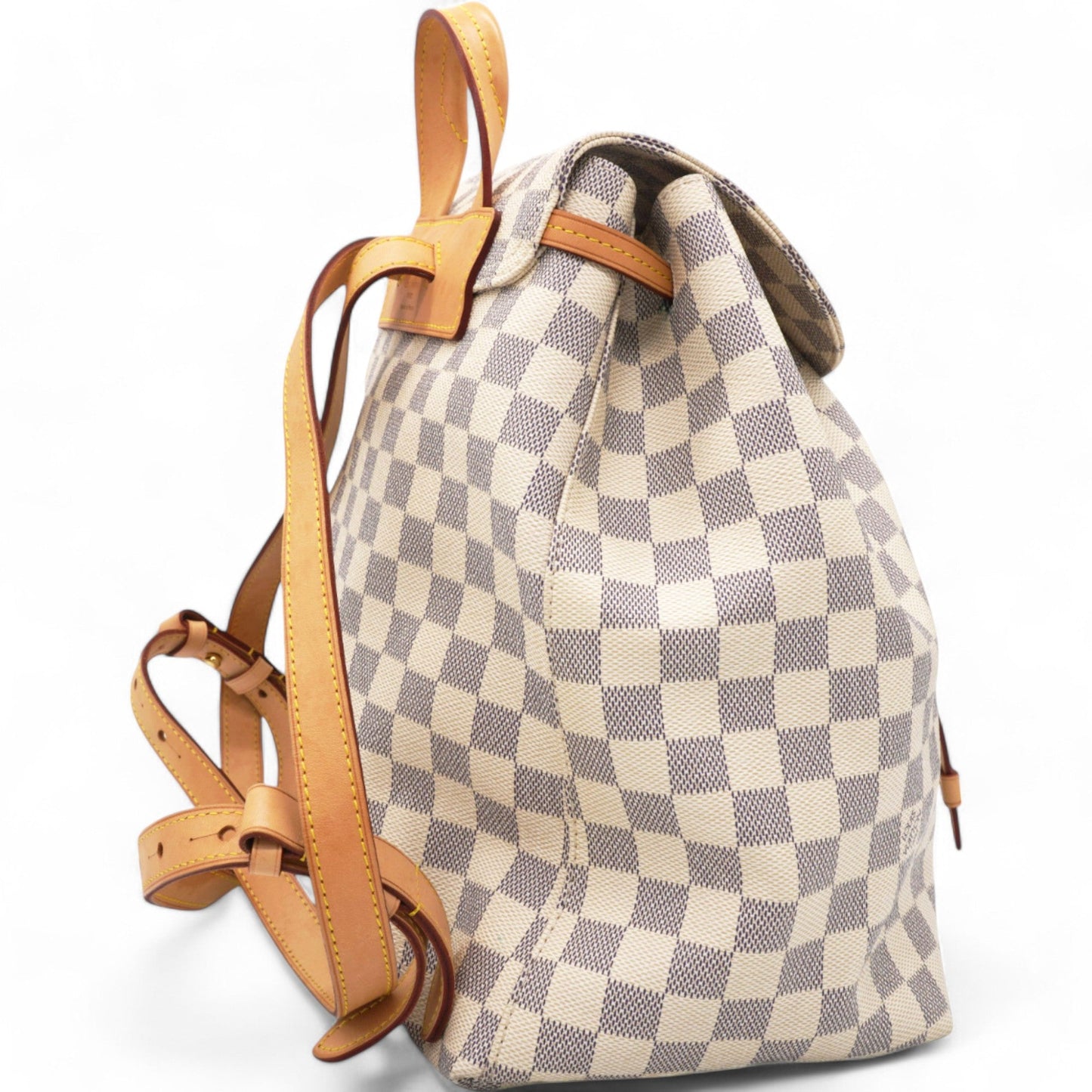Louis-vuitton Damier Azur Sperone Backpack Grey