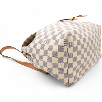 Louis-vuitton Damier Azur Sperone Backpack Grey