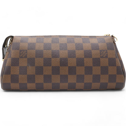 Louis-vuitton Damier Ebene Eva Clutch Brown