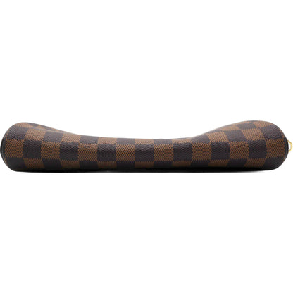 Louis-vuitton Damier Ebene Eva Clutch Brown