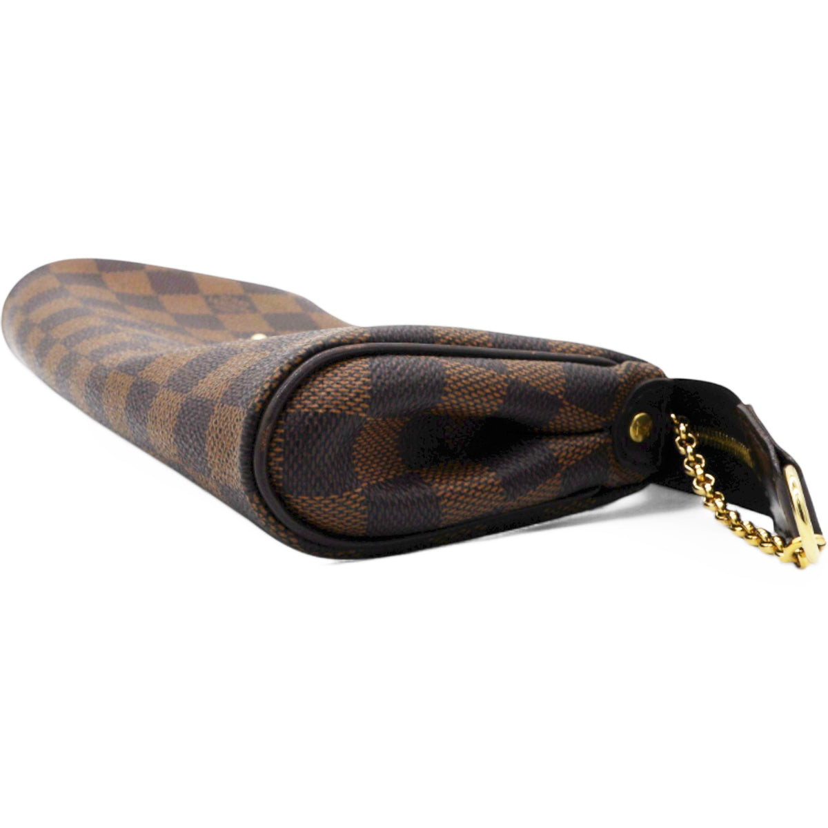 Louis-vuitton Damier Ebene Eva Clutch Brown
