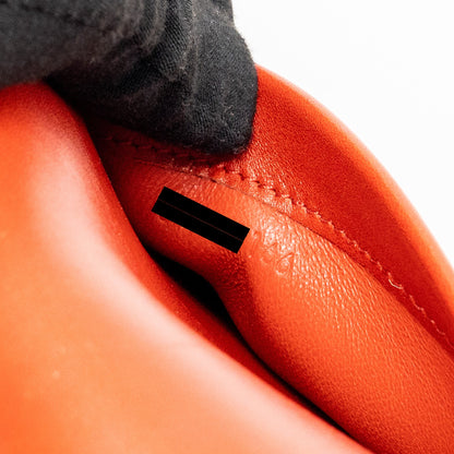 Celine Troutteur bag leather red GHW