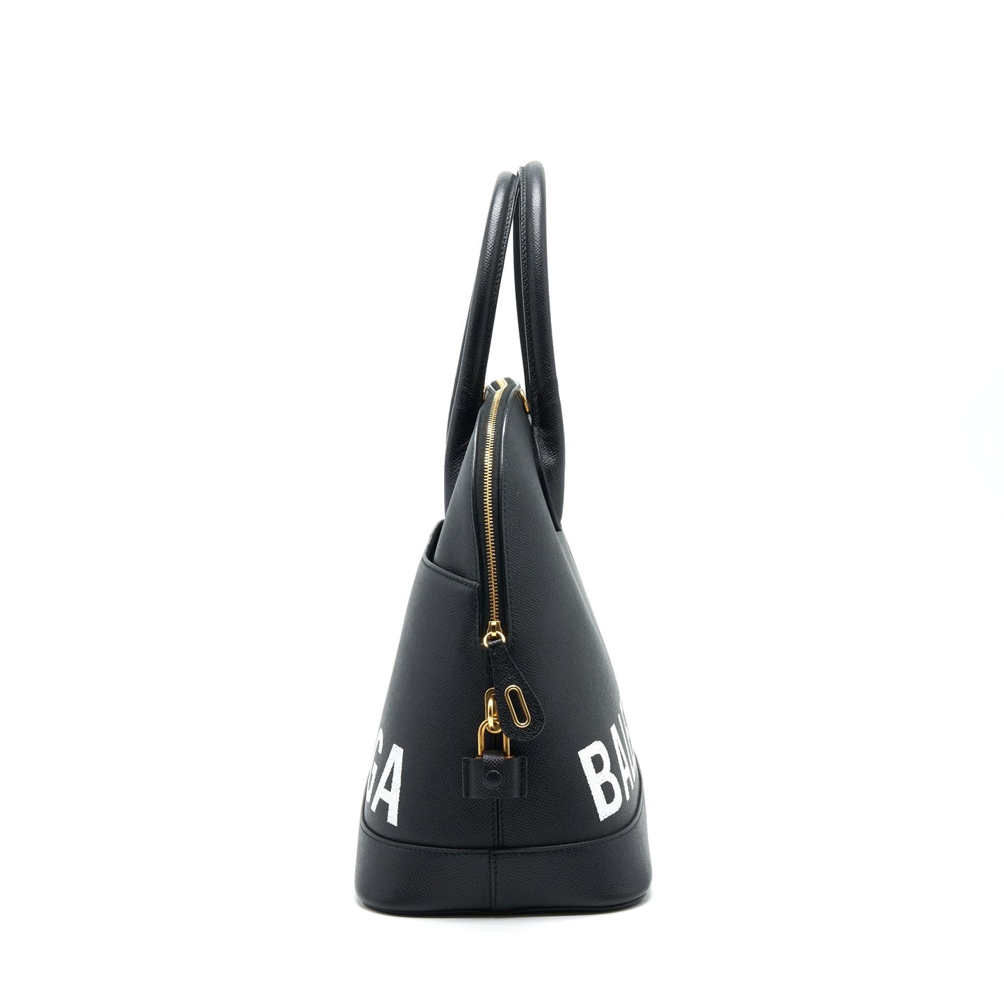 Balenciaga Large Villa Top Handle Tote Bag Black