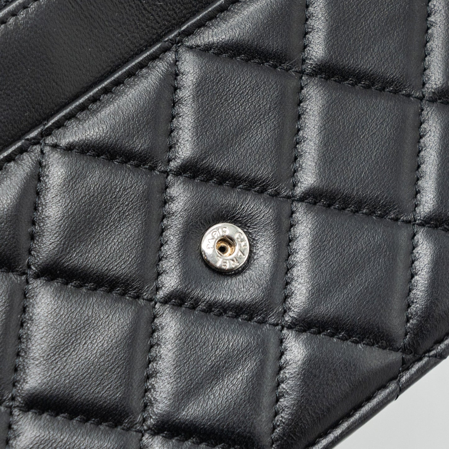 Chanel Classic Wallet on Chain Lambskin Black SHW