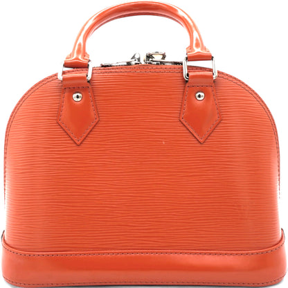 Louis-vuitton Epi Alma BB Piment Orange