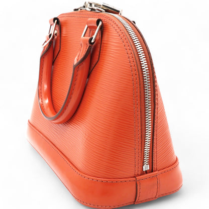 Louis-vuitton Epi Alma BB Piment Orange