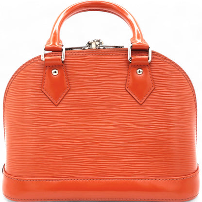 Louis-vuitton Epi Alma BB Piment Orange