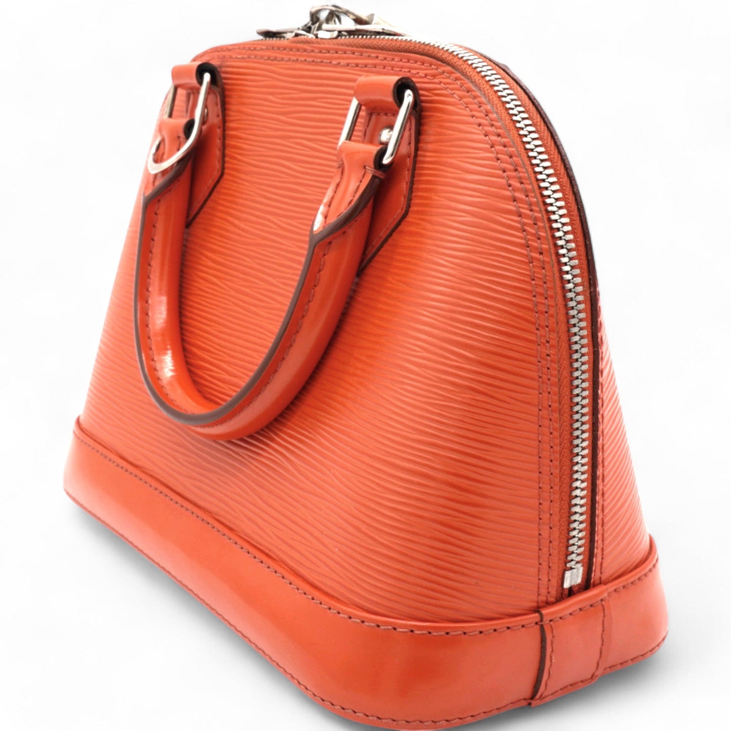 Louis-vuitton Epi Alma BB Piment Orange