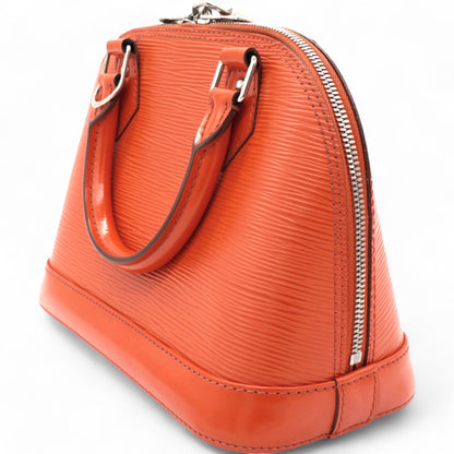 Louis-vuitton Epi Alma BB Piment Orange
