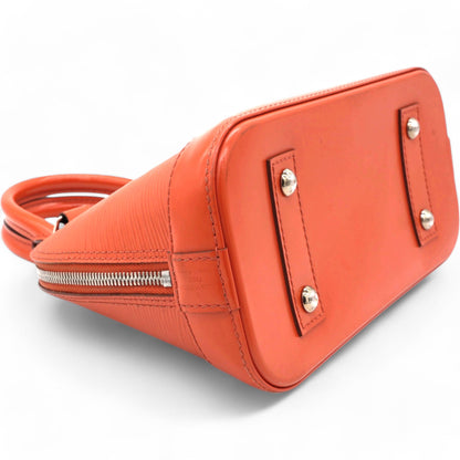 Louis-vuitton Epi Alma BB Piment Orange