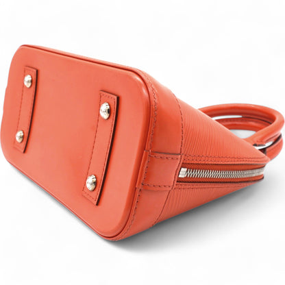 Louis-vuitton Epi Alma BB Piment Orange
