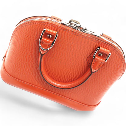 Louis-vuitton Epi Alma BB Piment Orange