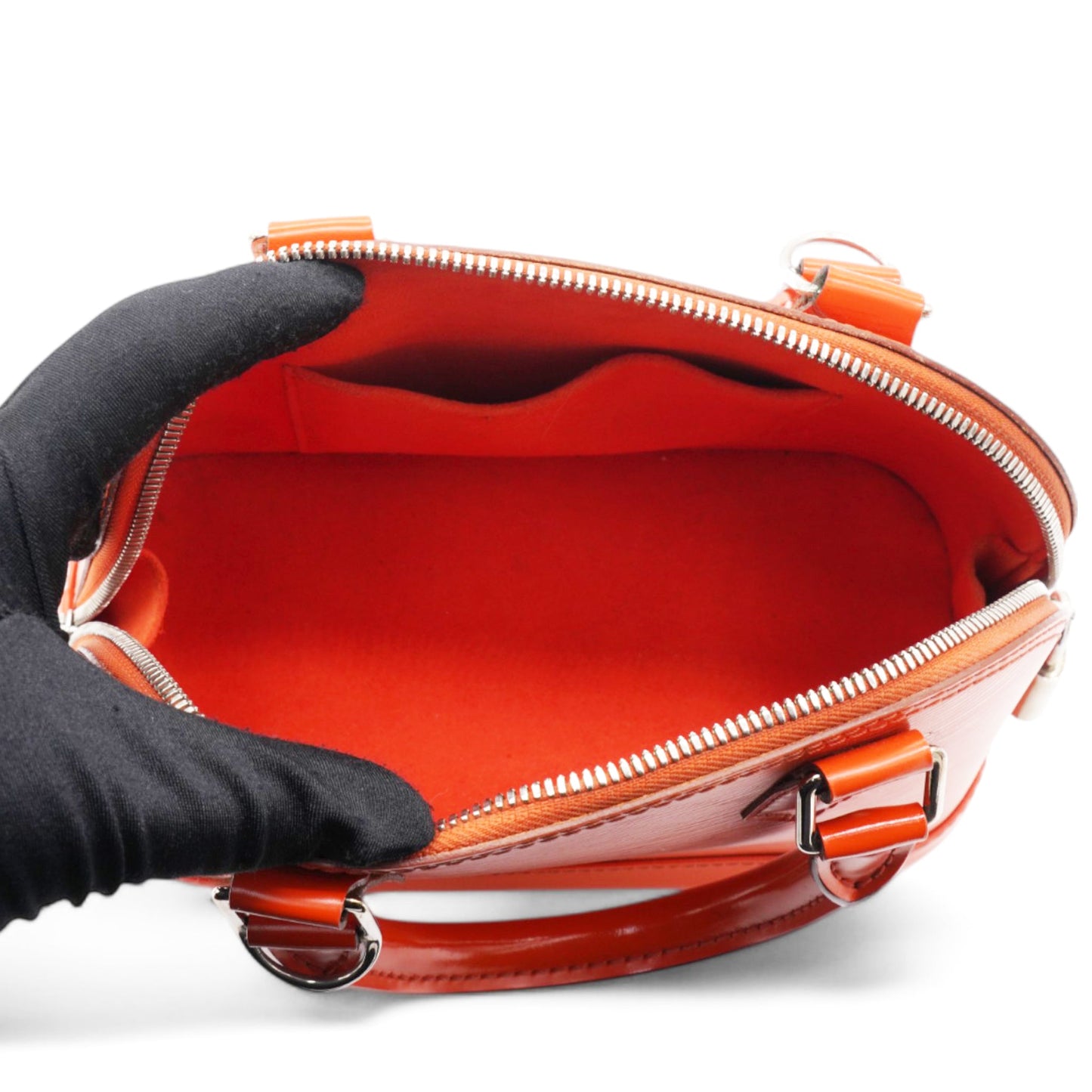 Louis-vuitton Epi Alma BB Piment Orange