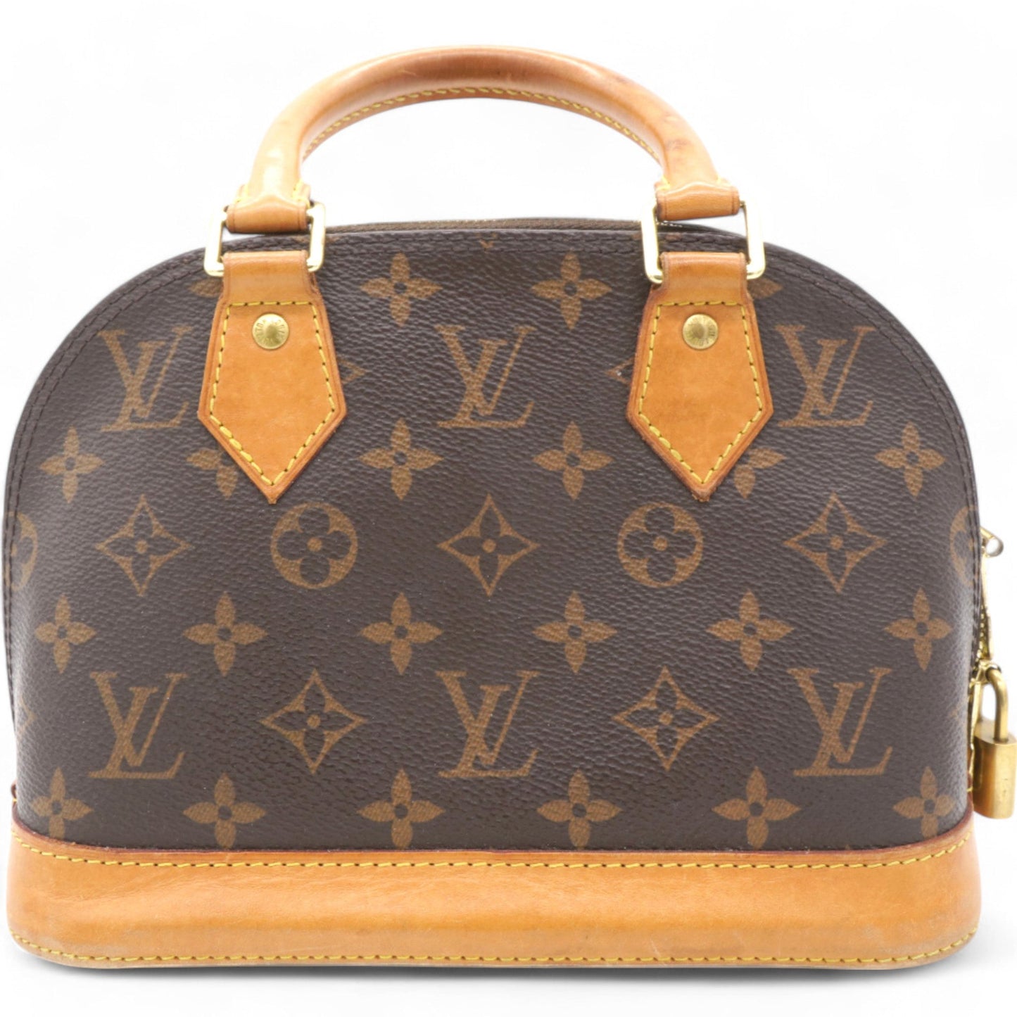 Louis-vuitton Monogram Canvas Alma BB Brown