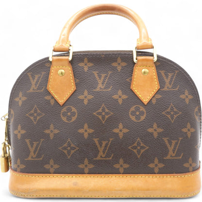 Louis-vuitton Monogram Canvas Alma BB Brown
