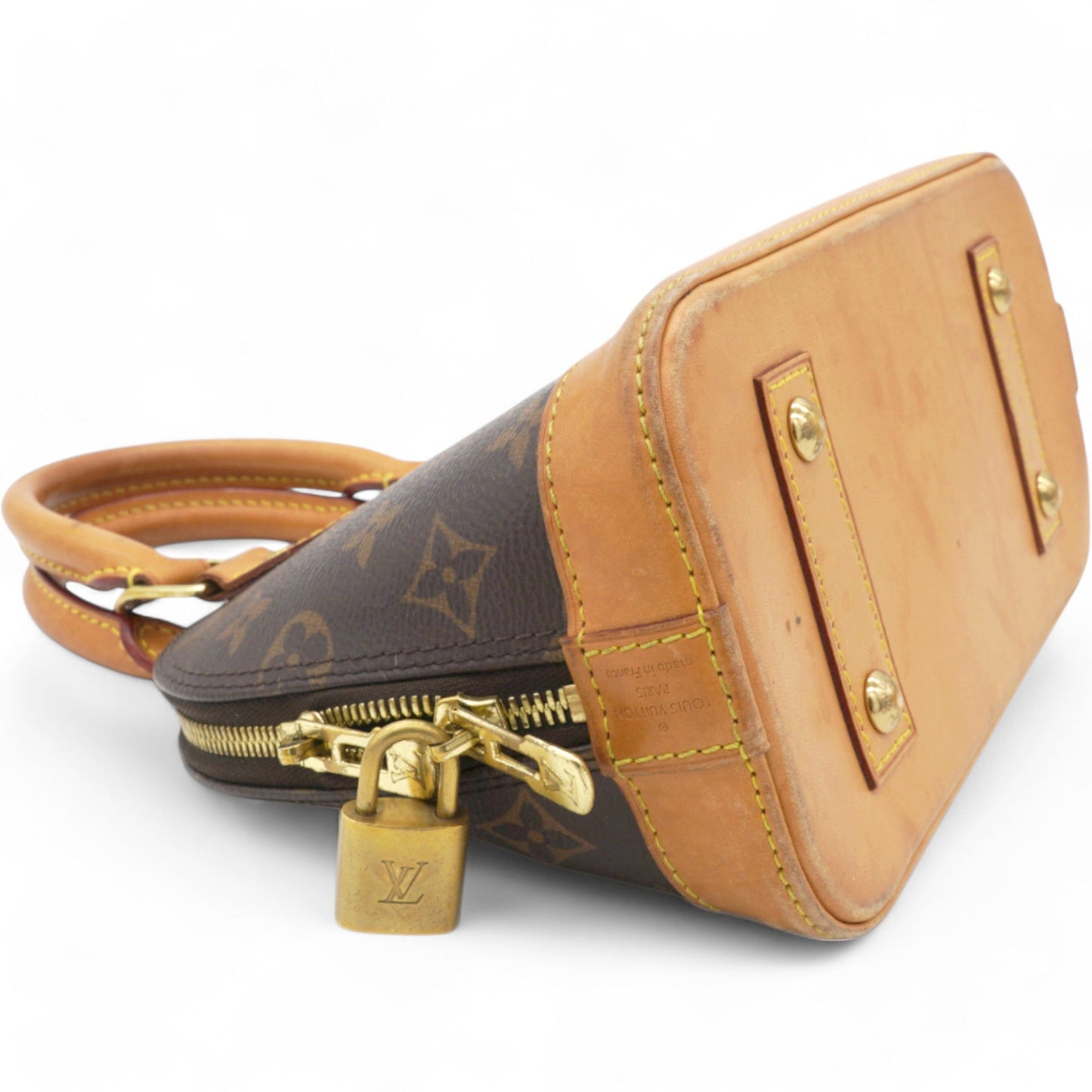 Louis-vuitton Monogram Canvas Alma BB Brown