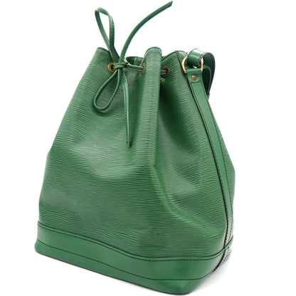 Louis-vuitton Borneo Green Epi Leather Noe Shoulder Bag