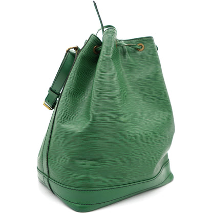 Louis-vuitton Borneo Green Epi Leather Noe Shoulder Bag