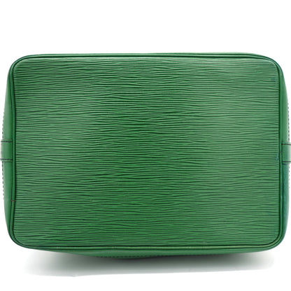 Louis-vuitton Borneo Green Epi Leather Noe Shoulder Bag