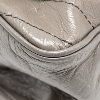 Saint Laurent / YSL Large Niki Bag Calfskin Grey SHW