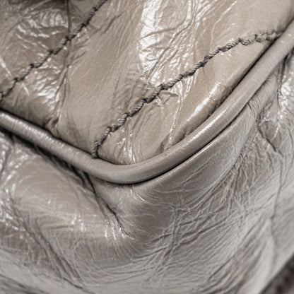 Saint Laurent / YSL Large Niki Bag Calfskin Grey SHW