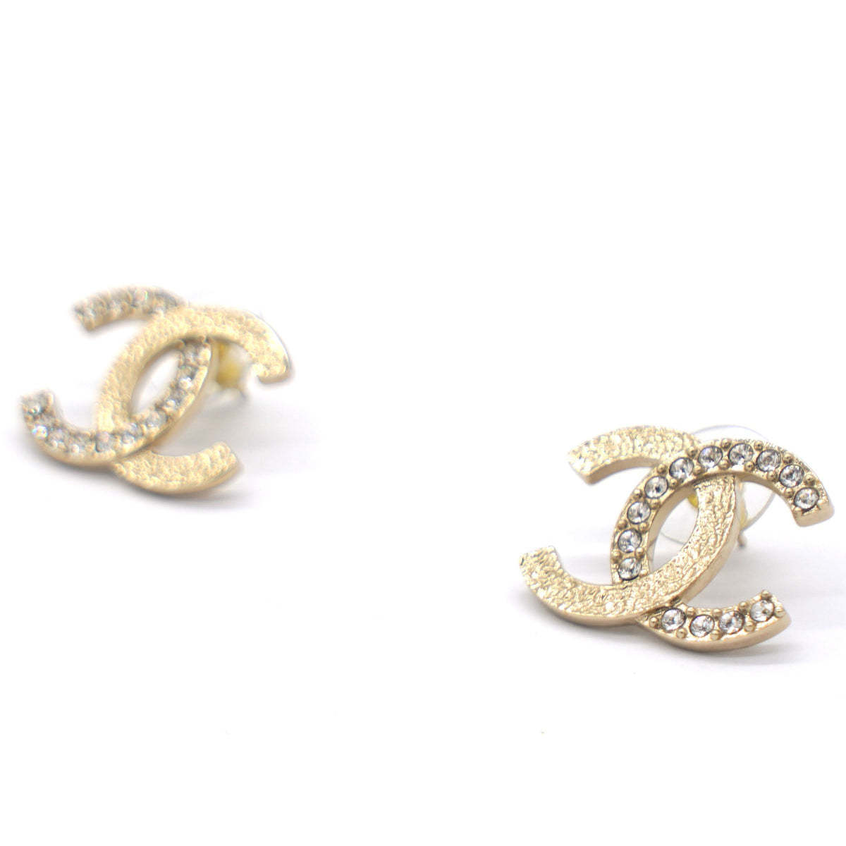 CC Gold Tone Earrings