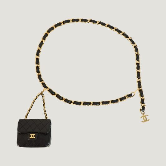 CHANEL CHAIN BELT | MICRO BAG