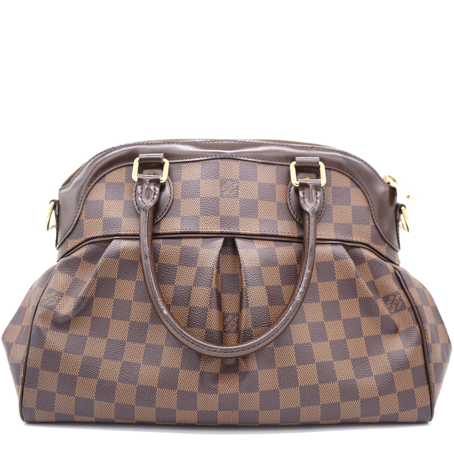 Louis-vuitton Damier Ebene Canvas Trevi PM Bag