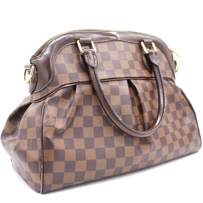 Louis-vuitton Damier Ebene Canvas Trevi PM Bag