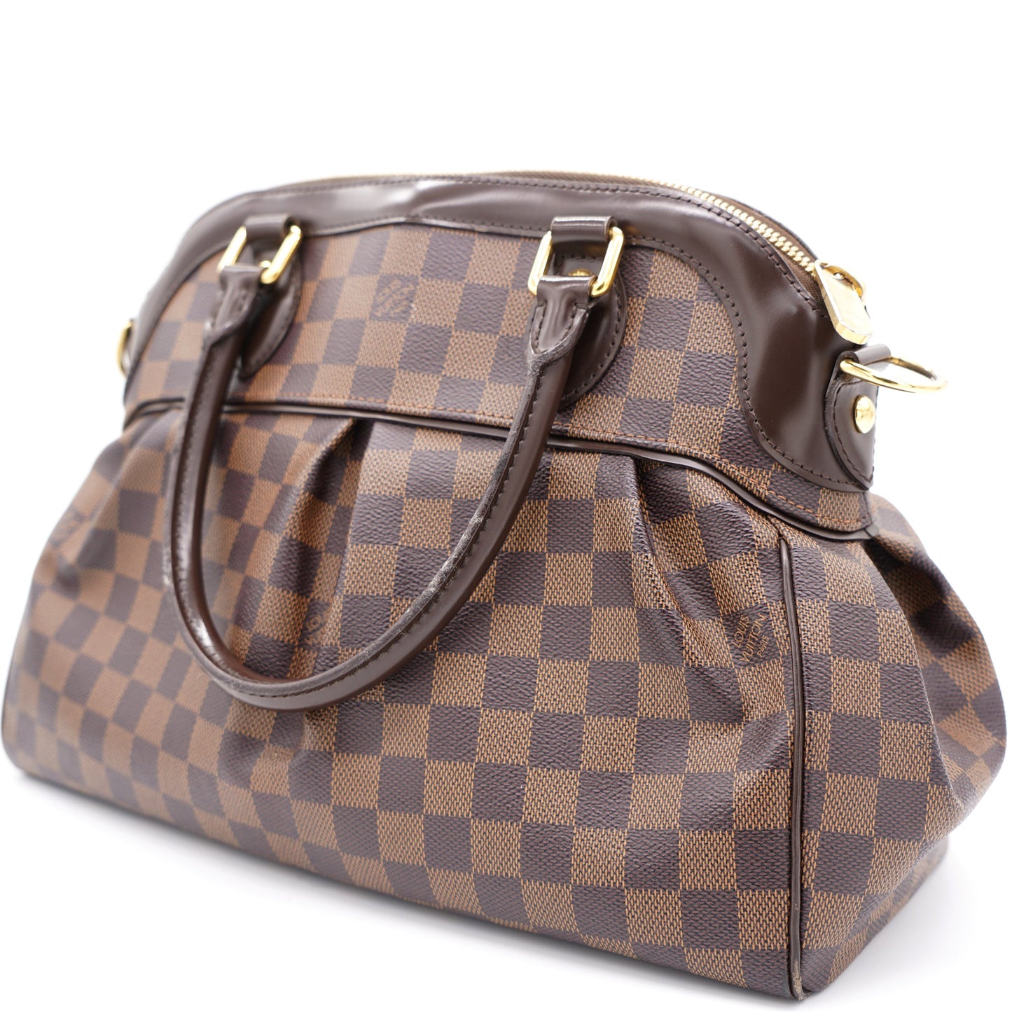 Louis-vuitton Damier Ebene Canvas Trevi PM Bag