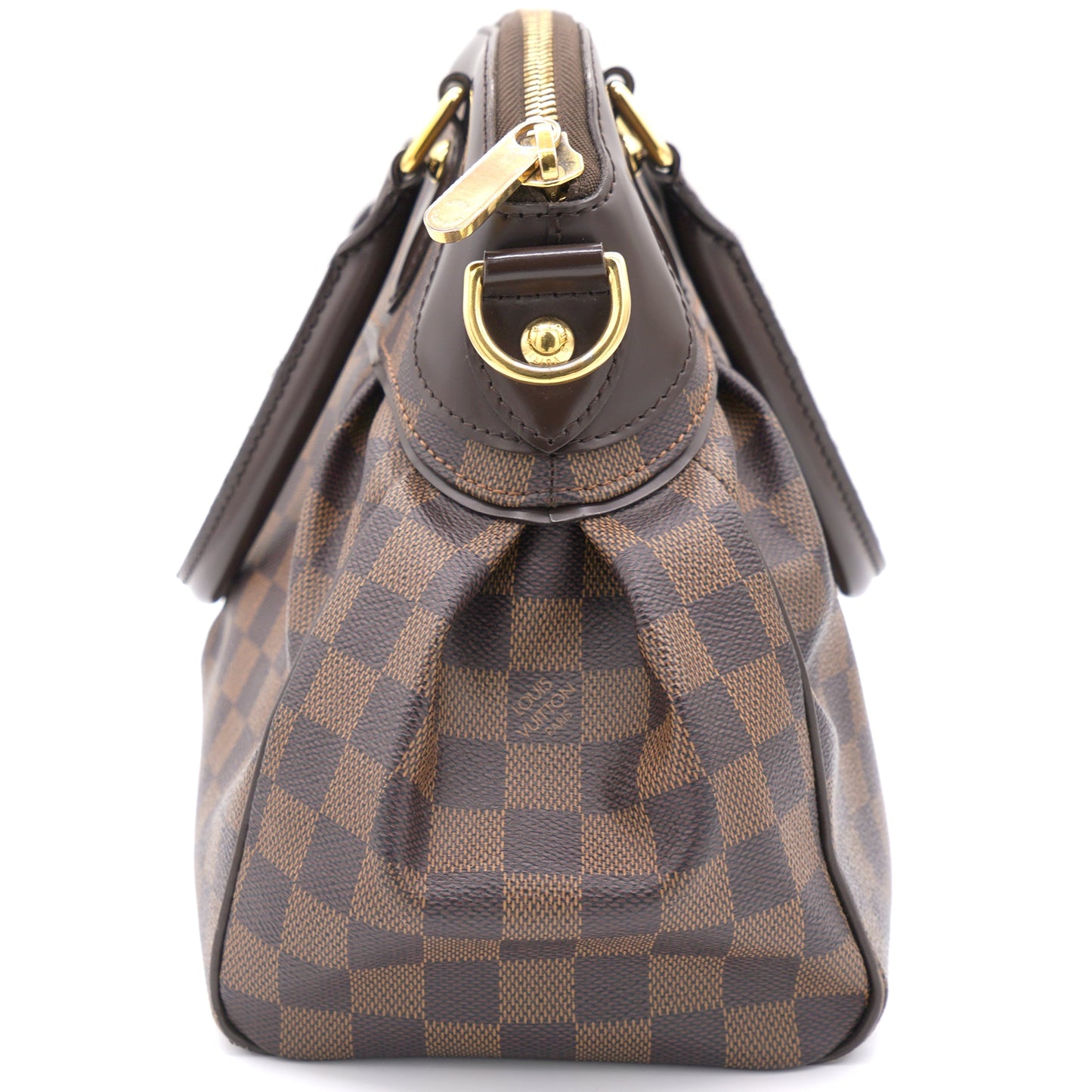 Louis-vuitton Damier Ebene Canvas Trevi PM Bag