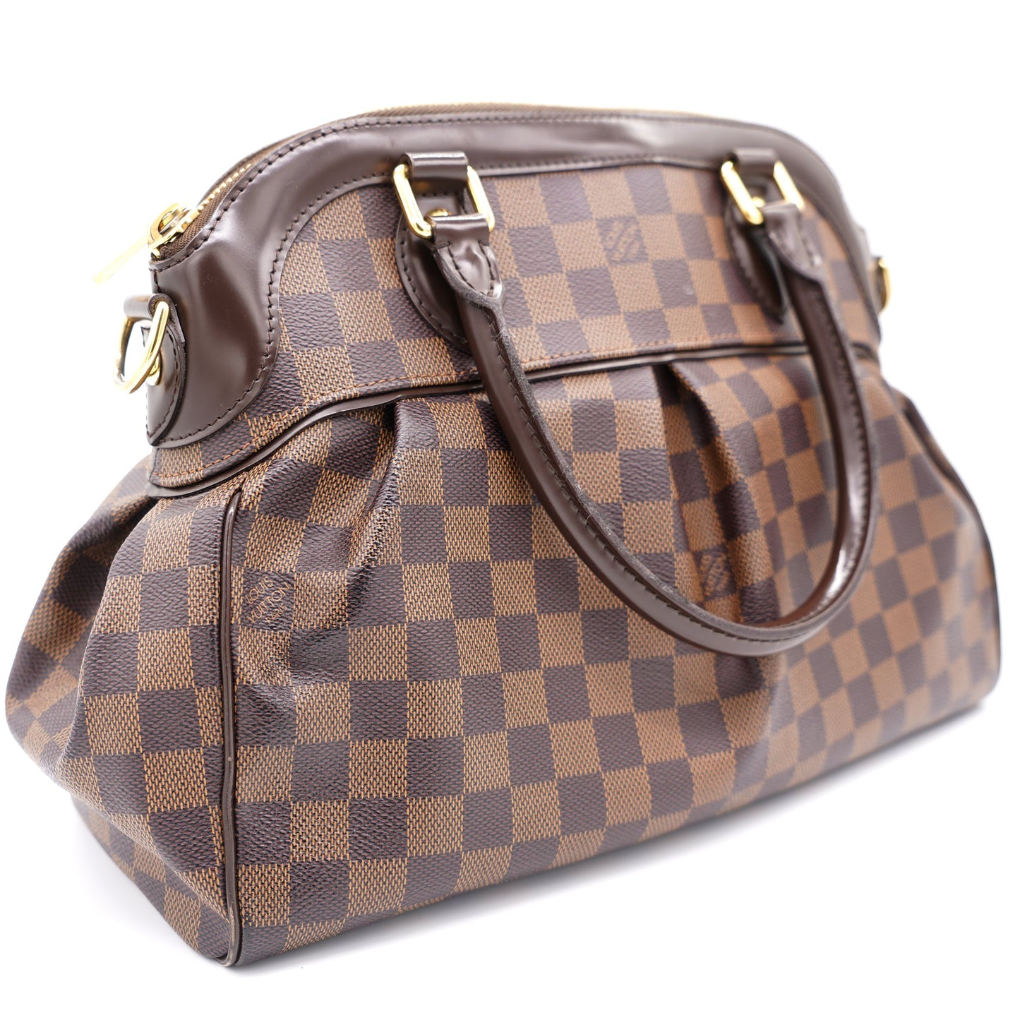 Louis-vuitton Damier Ebene Canvas Trevi PM Bag