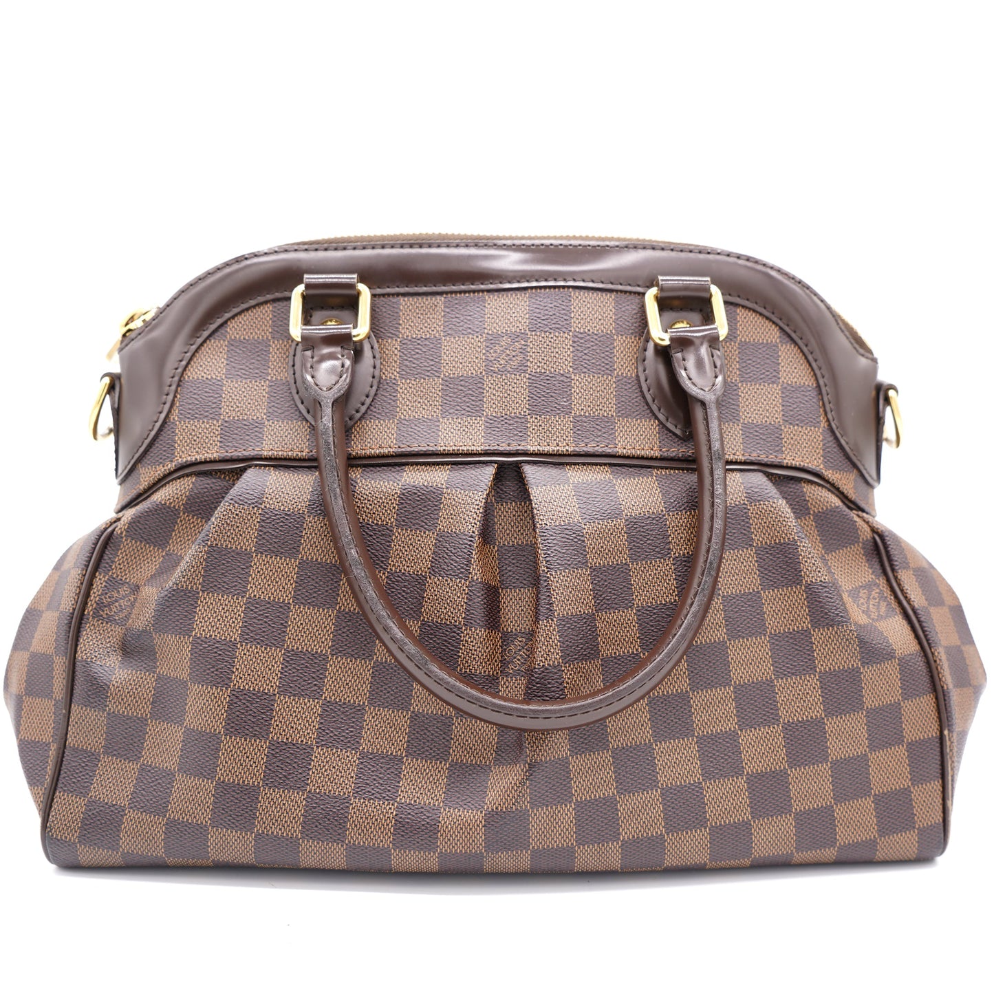 Louis-vuitton Damier Ebene Canvas Trevi PM Bag