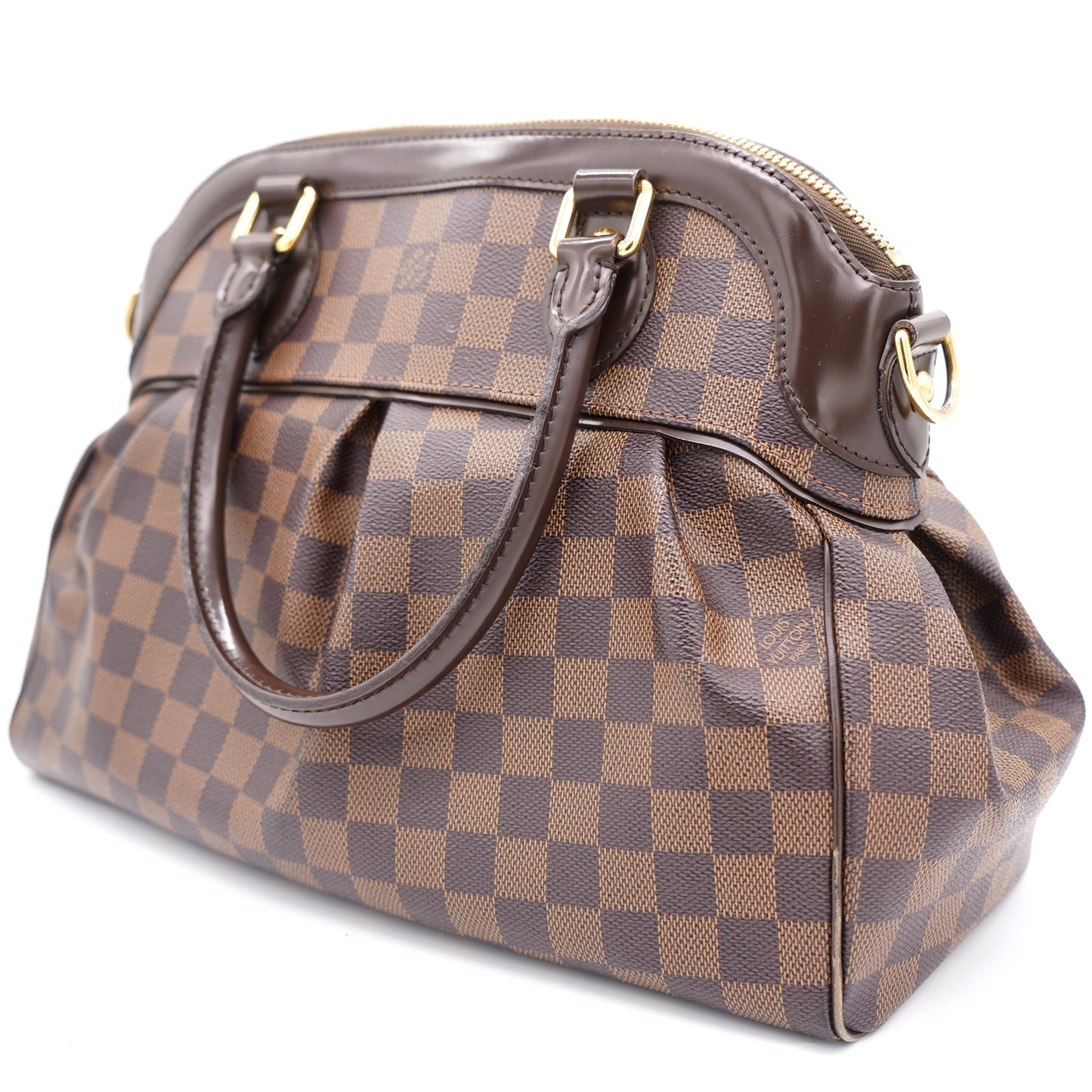 Louis-vuitton Damier Ebene Canvas Trevi PM Bag