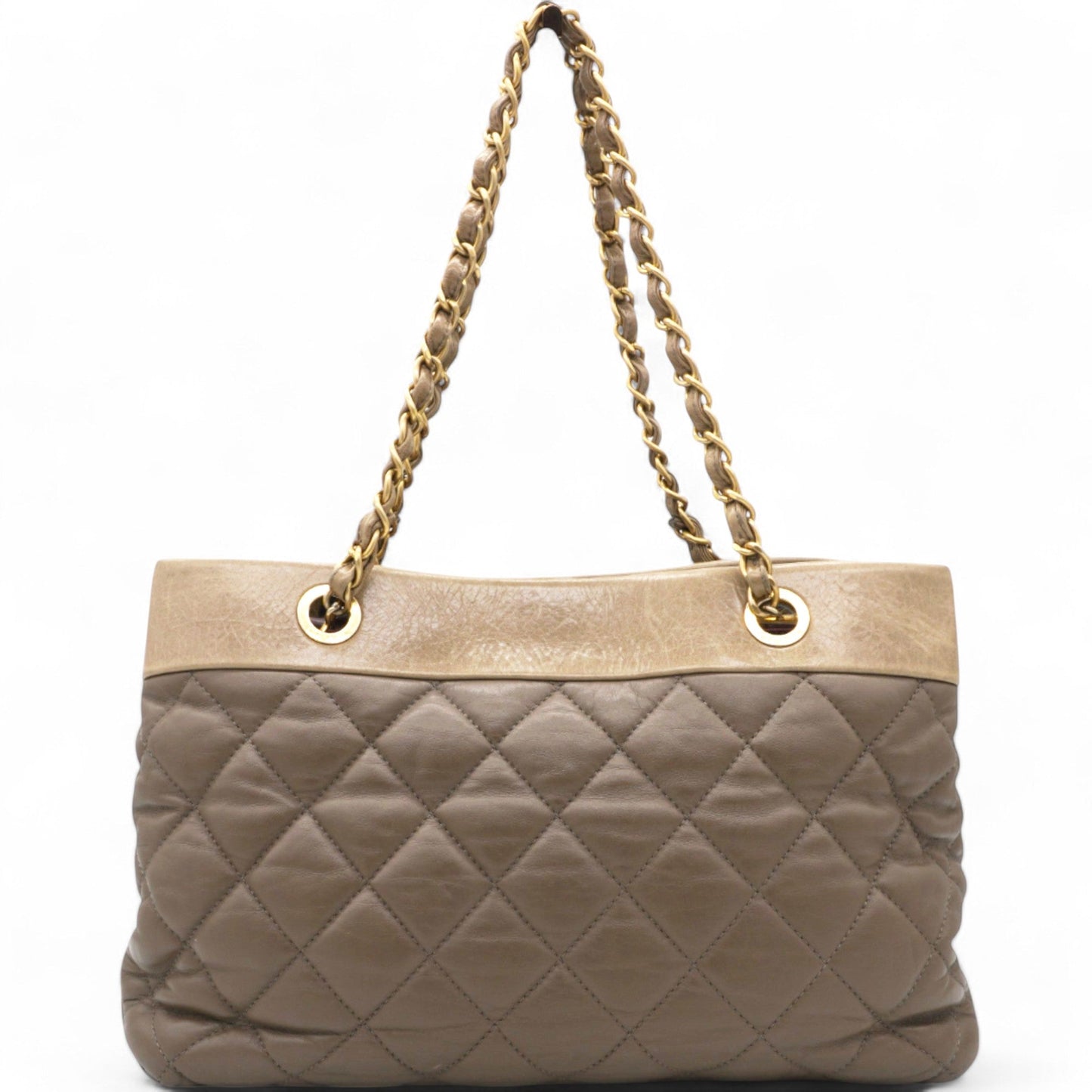 Calfskin Quilted Medium Soft Elegance Tote