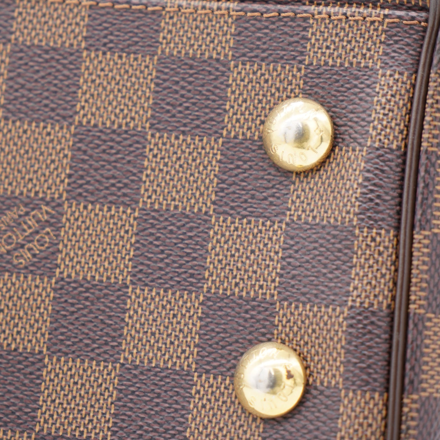 Louis-vuitton Damier Ebene Canvas Trevi PM Bag