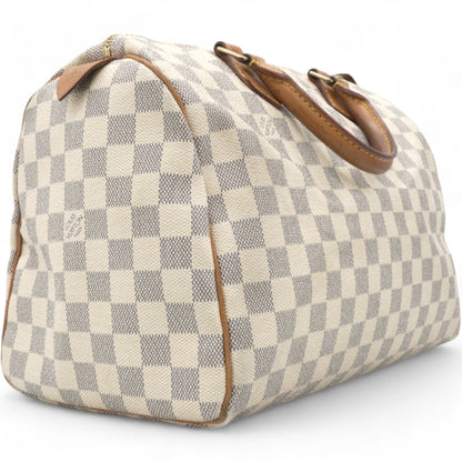 Louis-vuitton Damier Azur Speedy 30 Canvas
