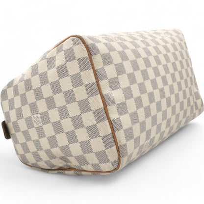 Louis-vuitton Damier Azur Speedy 30 Canvas