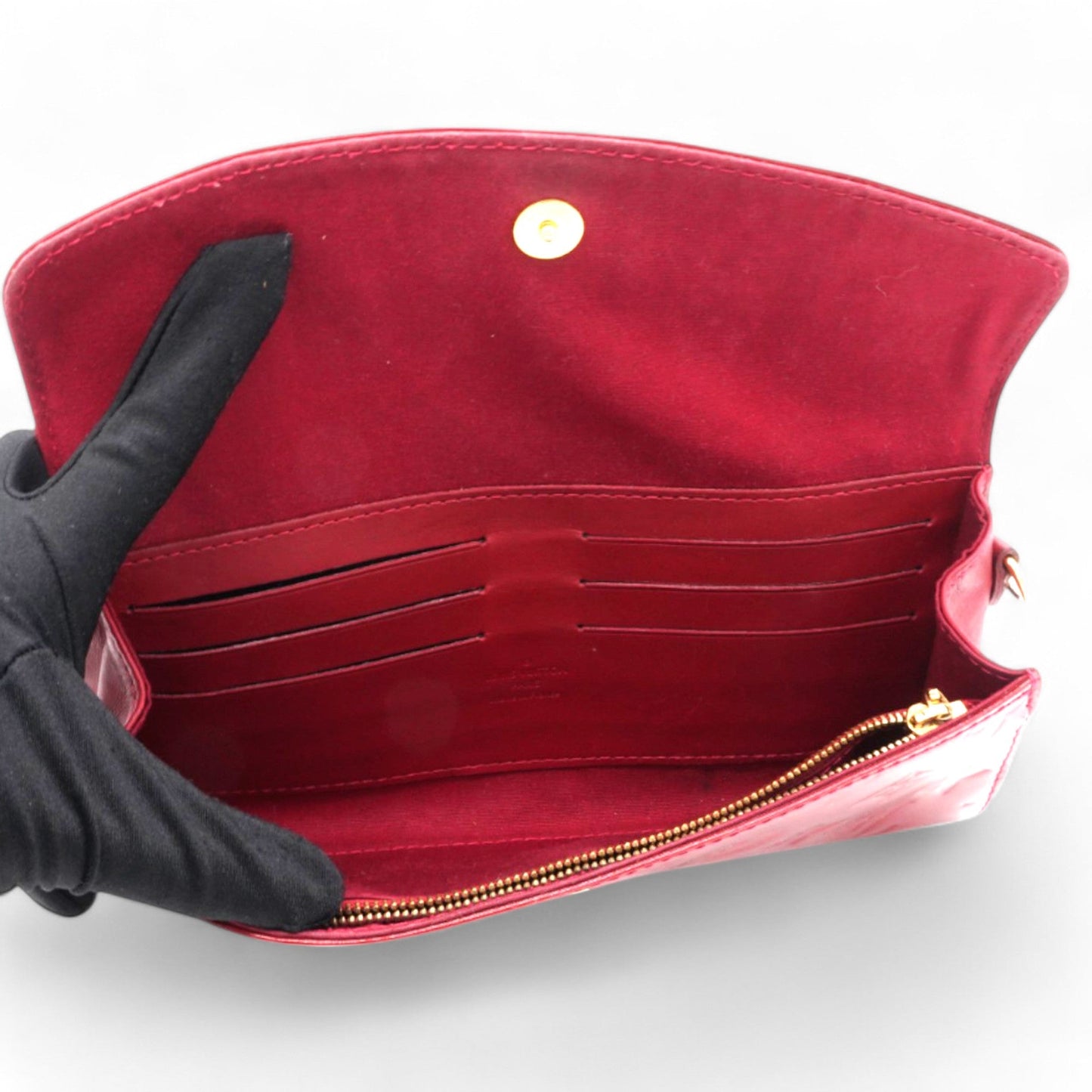 Louis-vuitton Vernis Sunset Boulevard Rouge Fauviste