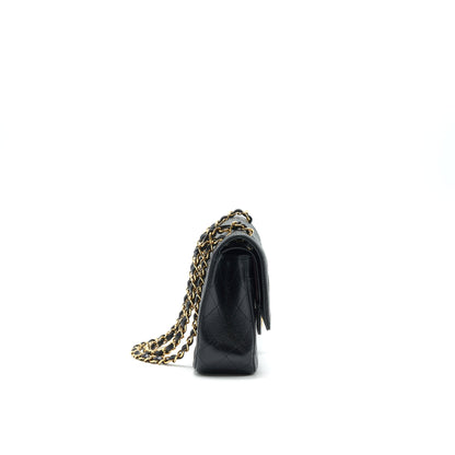 Chanel medium Classic double flap Bag Caviar black GHW serial 25